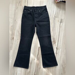 Totéme hi rise ankle flare jean